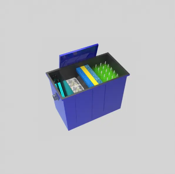 玻璃纤维鱼池生化过滤器