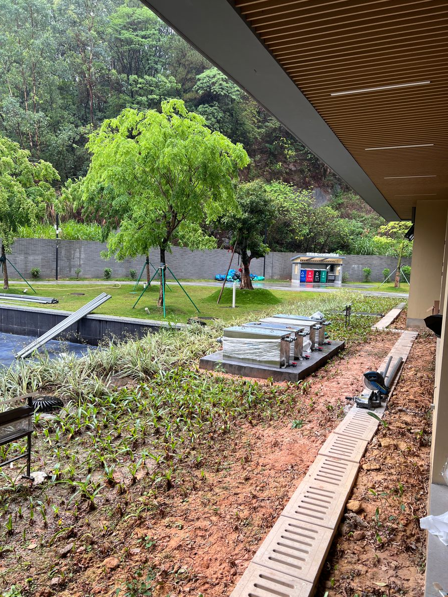 广东实验中学白云校区4台QL-32000设备安装运行现场
