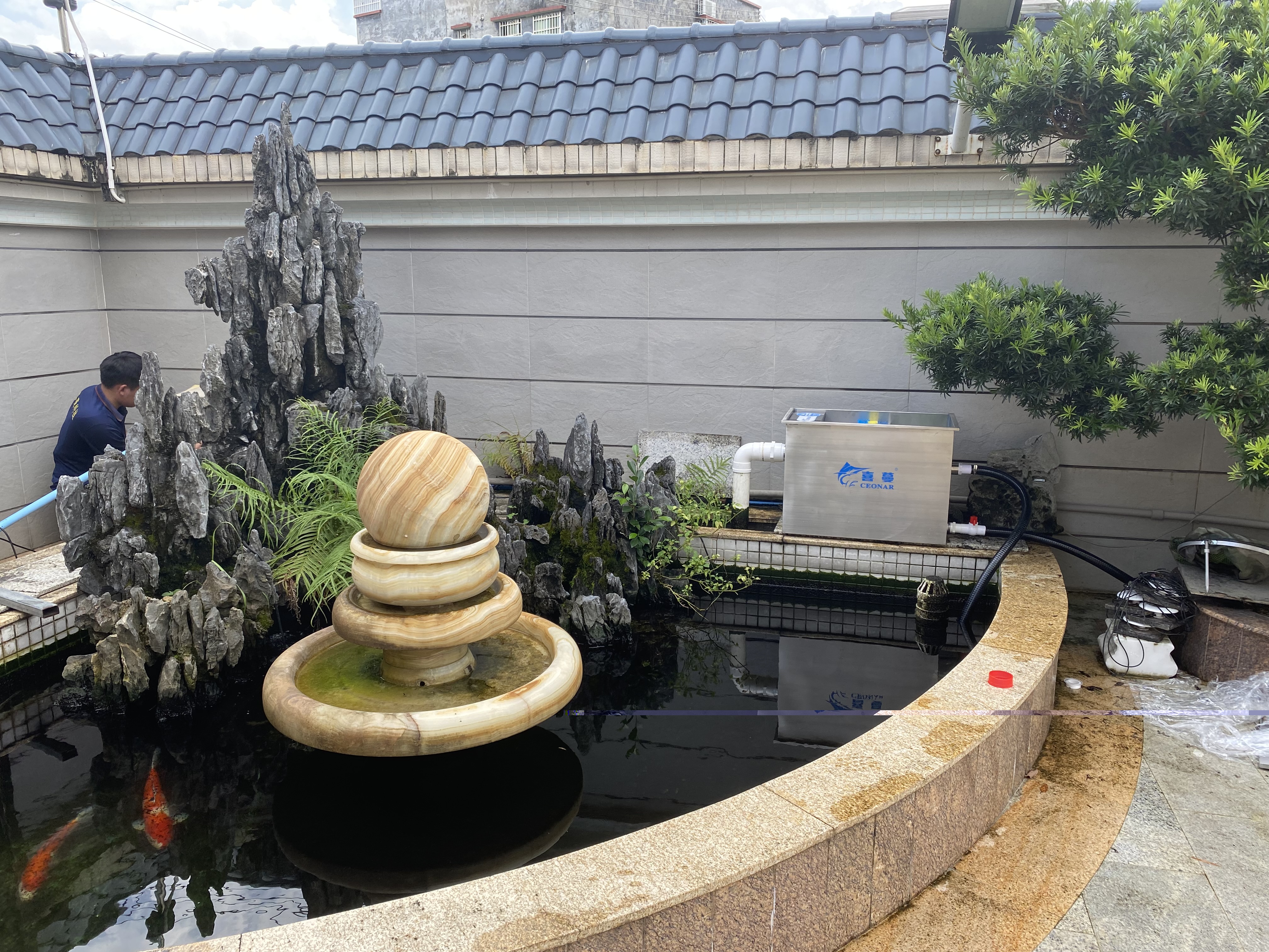 设备调试与水质检测